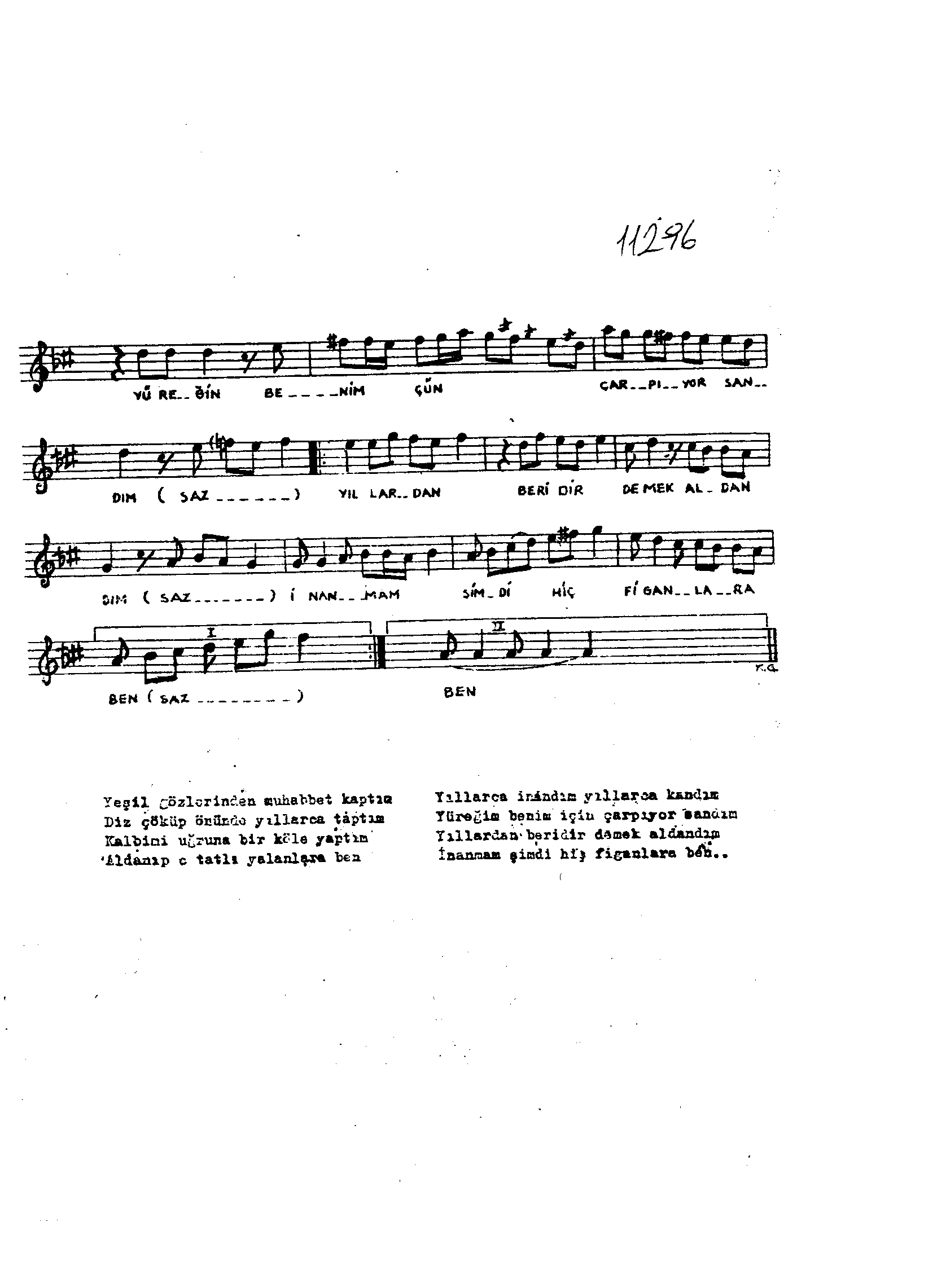 Hicâz - Şarkı - Ümit Mutlu - Sayfa 2