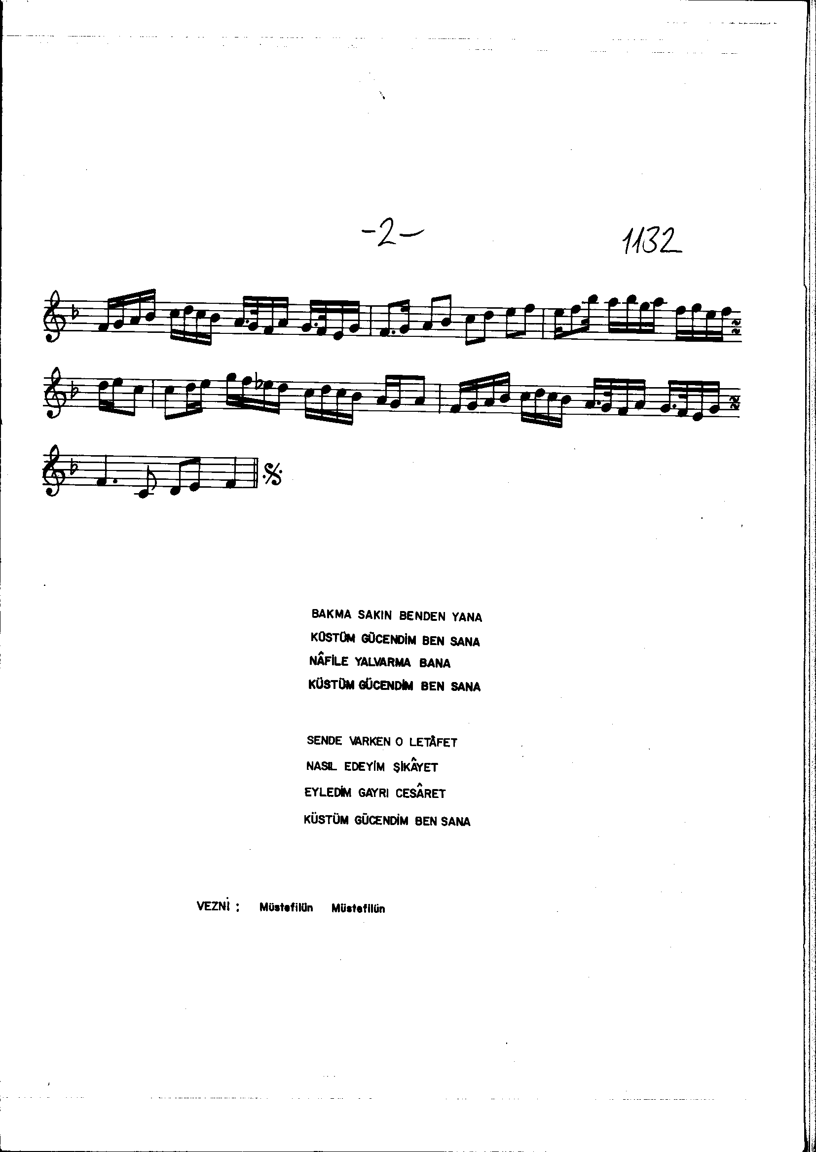 Acem Aşîrân - Şarkı - Şâkir Ağa - Sayfa 2