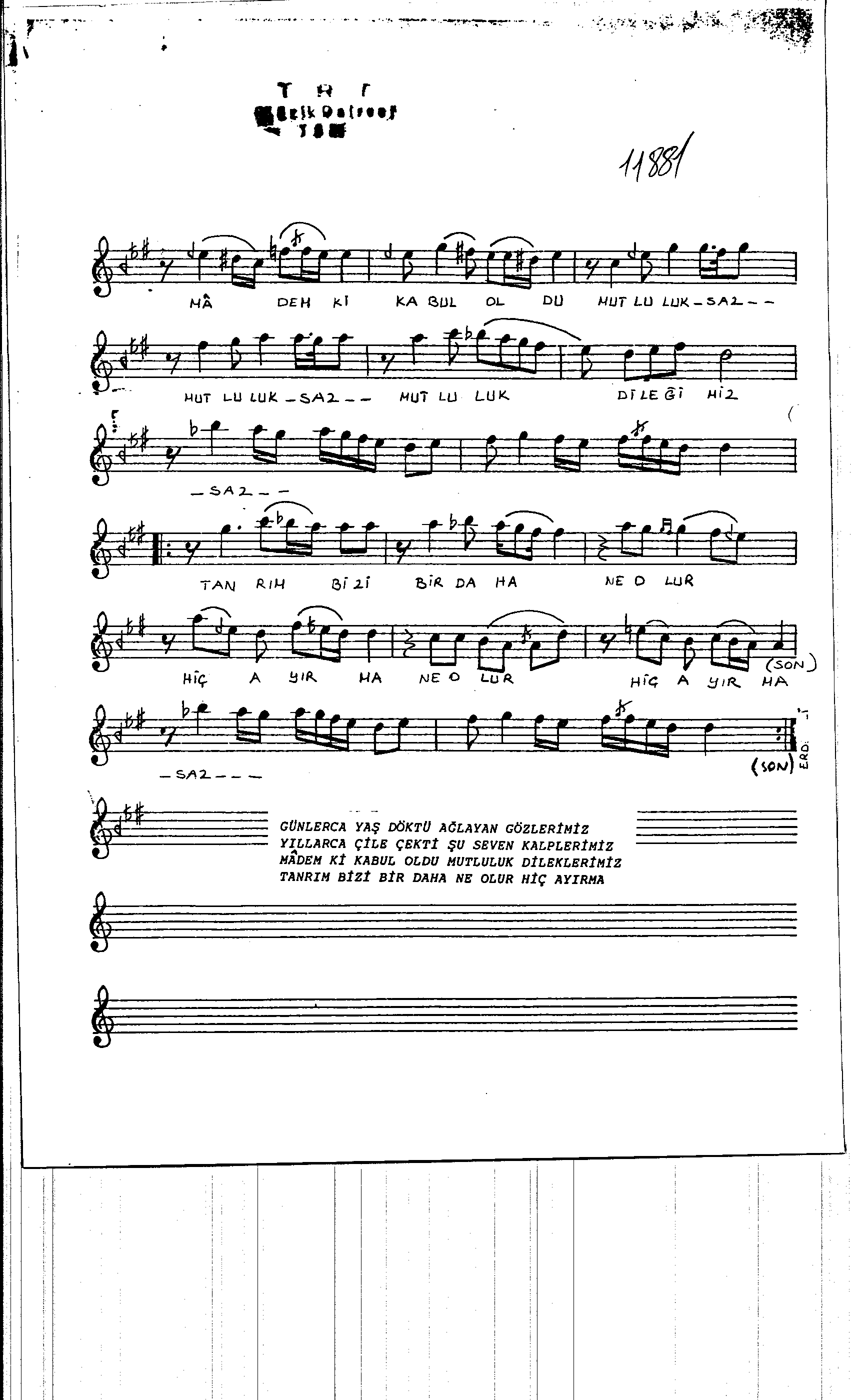 Karcığar - Şarkı - Akın Özkan - Sayfa 2