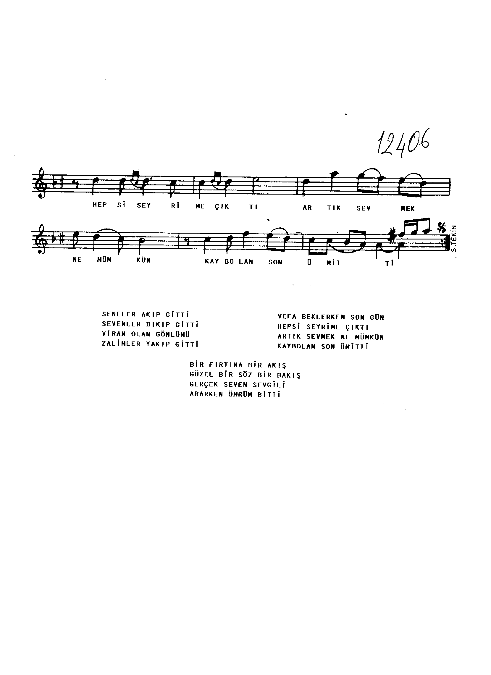 Hicâz - Şarkı - Burhan Durucu - Sayfa 2
