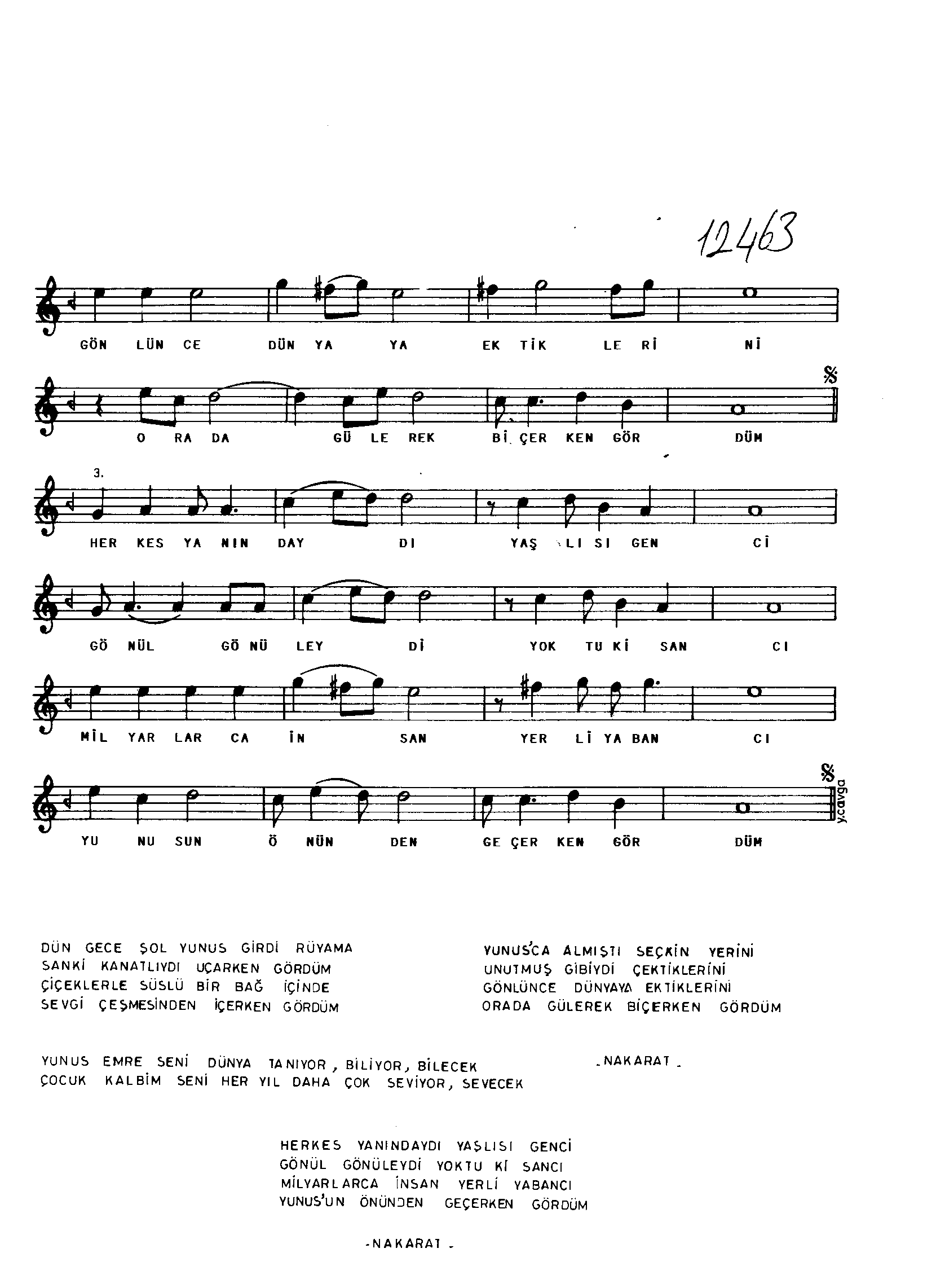 Uşşak - Çocuk Şarkısı - Erol Sayan - Sayfa 2