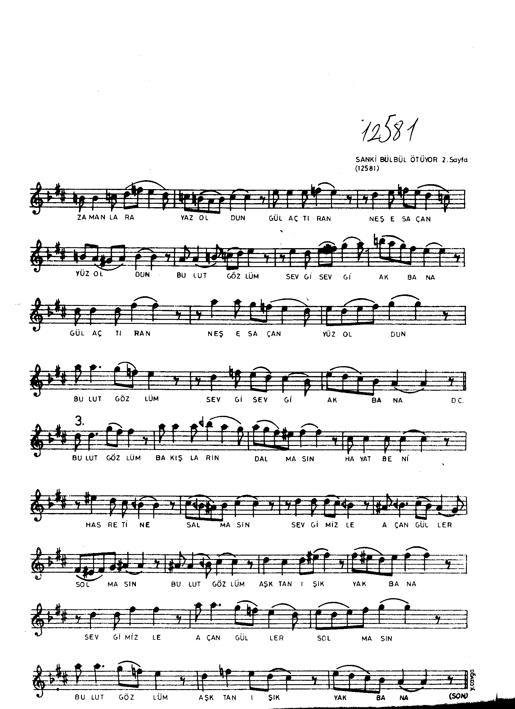 Hicâz - Şarkı - Yücel Aşan - Sayfa 2