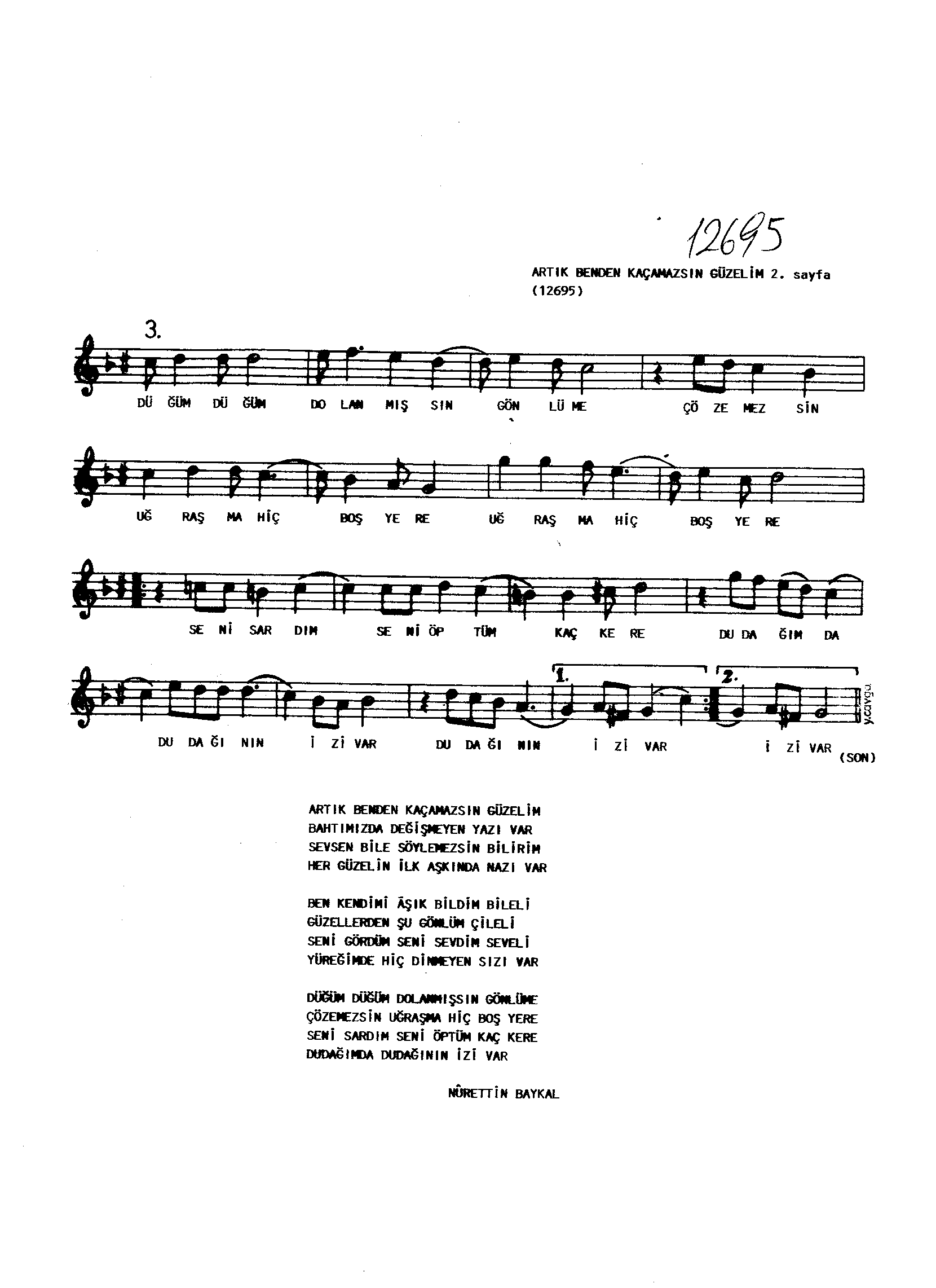 Nikrîz - Şarkı - İlgün Soysev - Sayfa 2