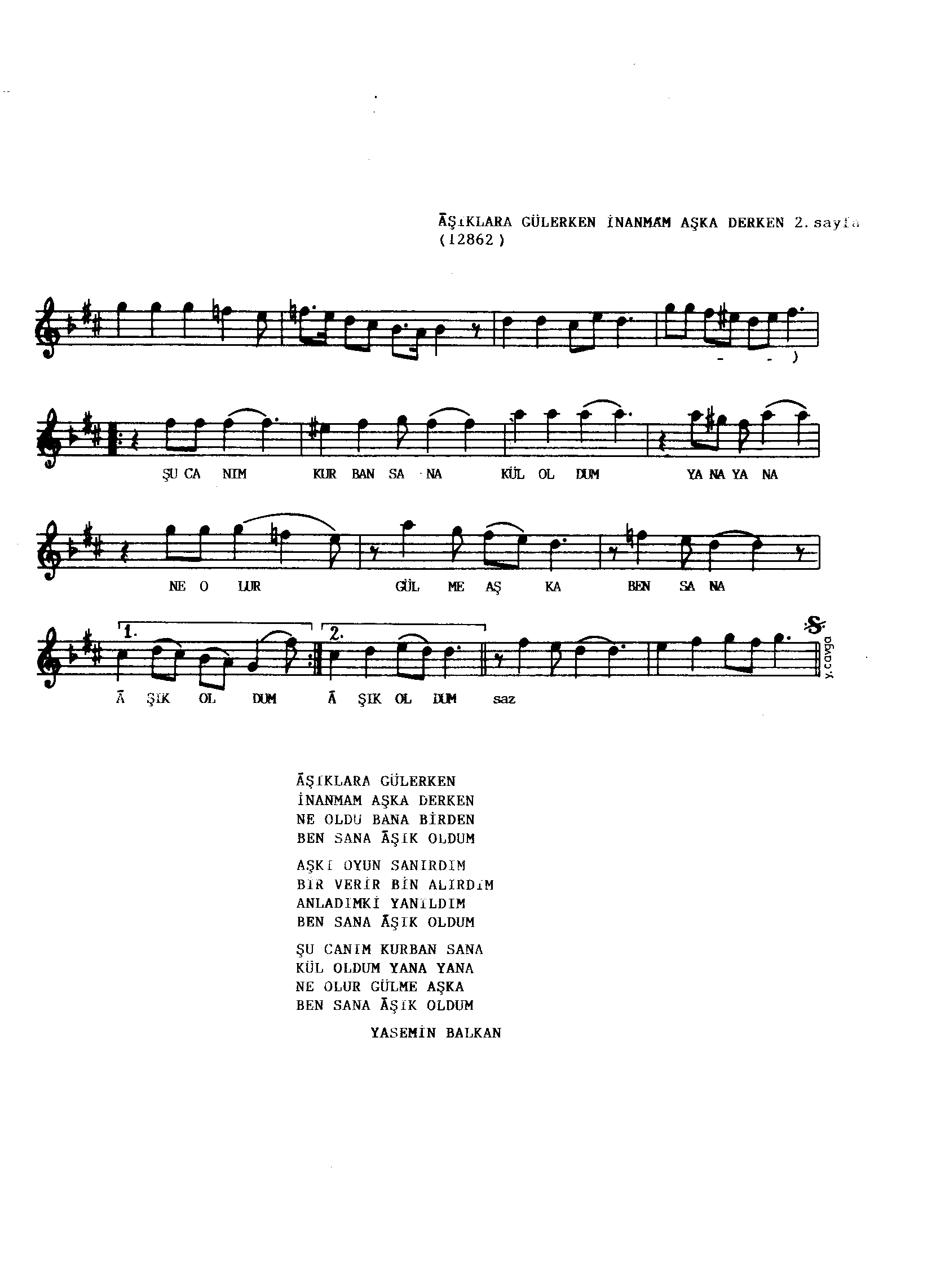 Nikrîz - Şarkı - Orhan Doğanay - Sayfa 2