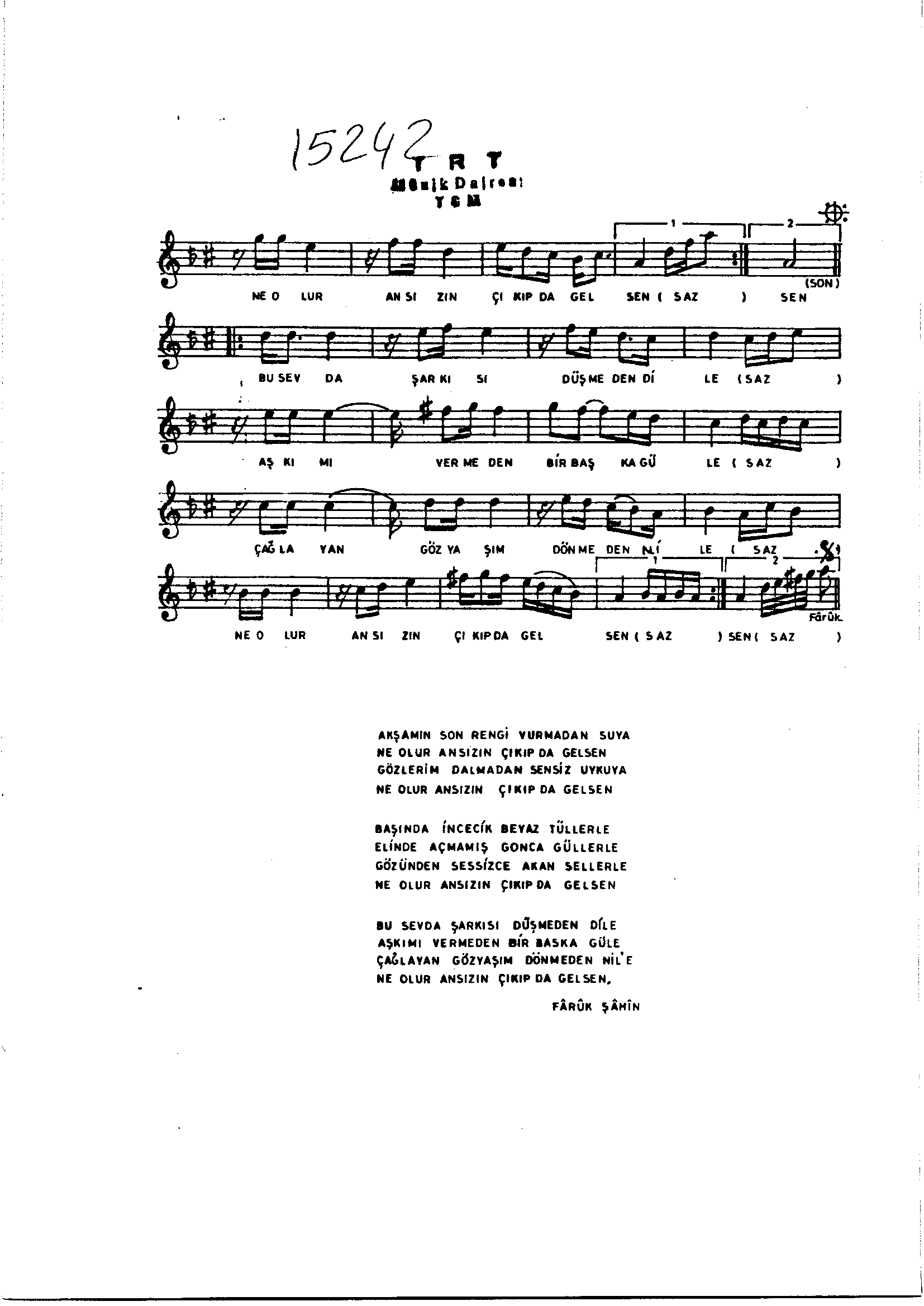 Hicâz - Şarkı - İlgün Soysev - Sayfa 2