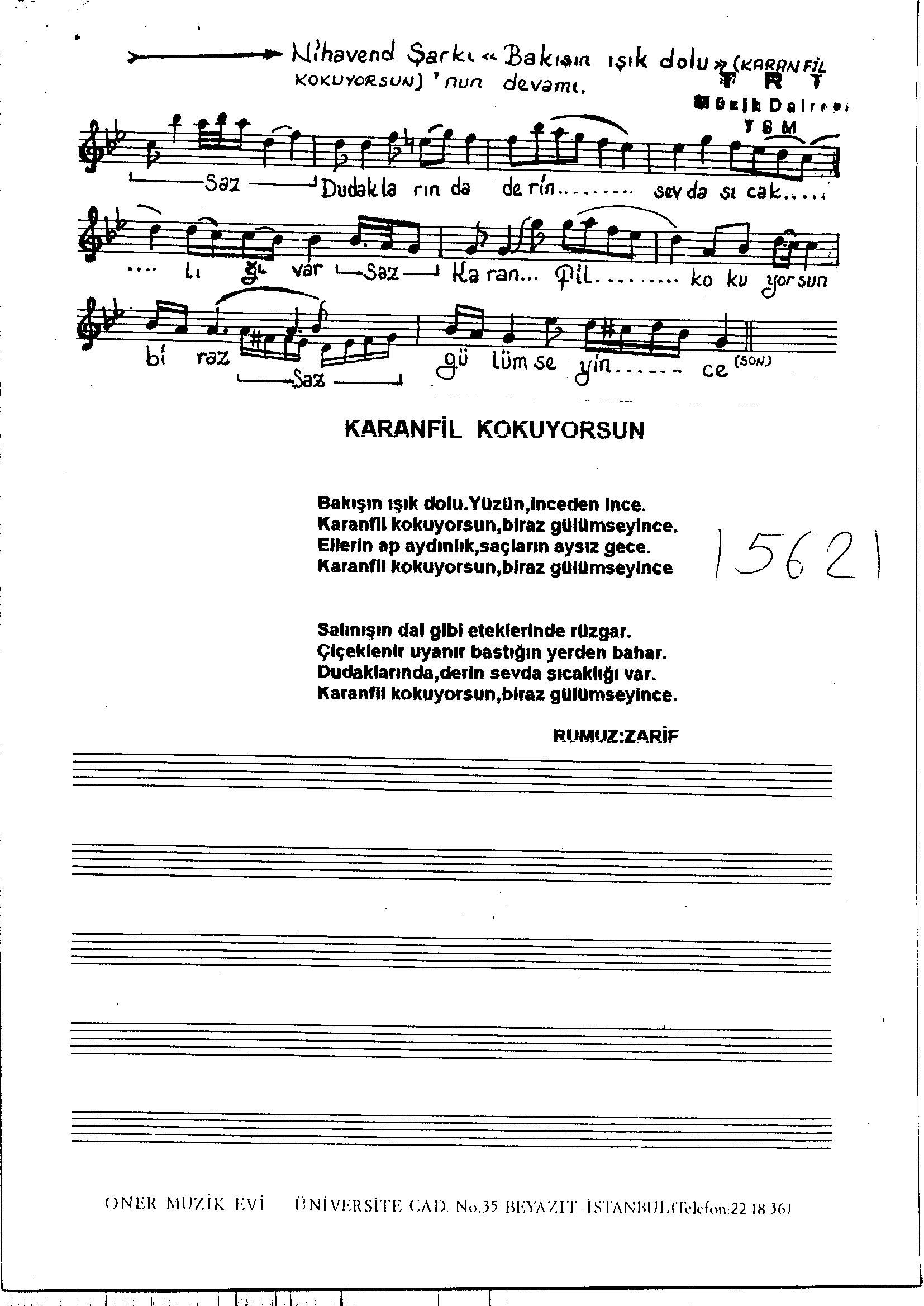 Nihâvend - Şarkı - Osman Babuşcu - Sayfa 2