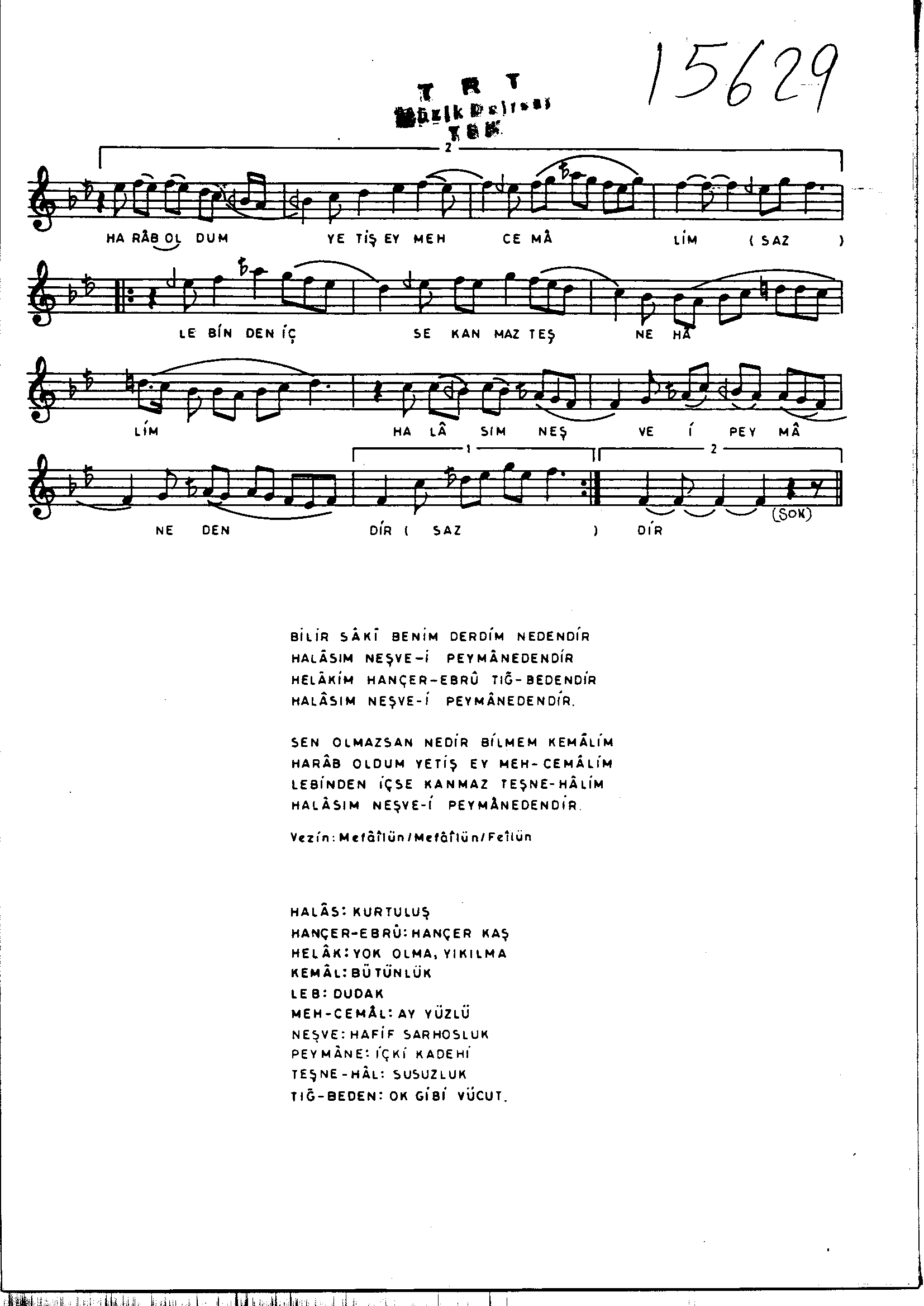Şevk-Efzâ - Şarkı - Faruk Şahin - Sayfa 2
