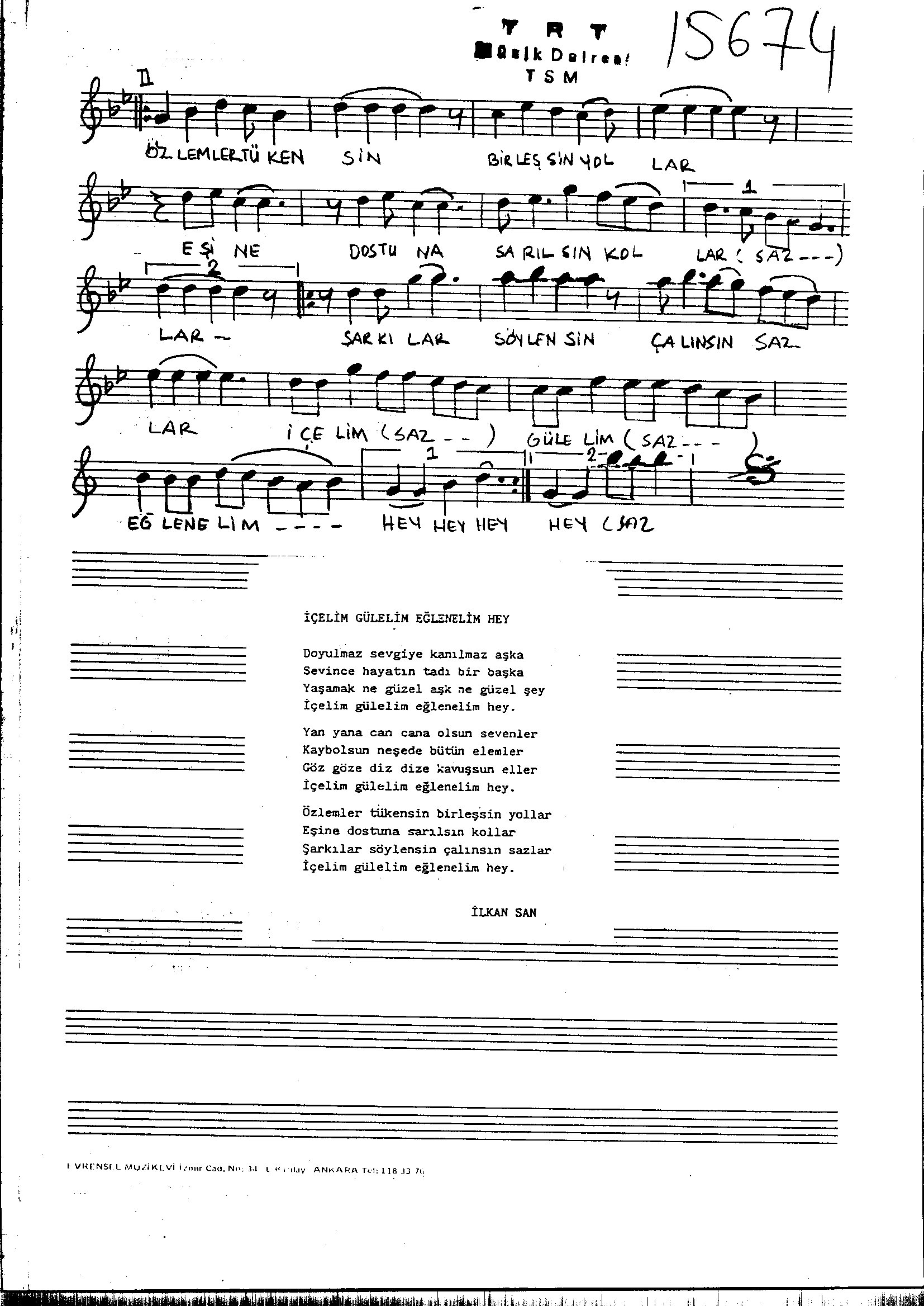 Nihâvend - Şarkı - Ali Kolaylıoğlu - Sayfa 2