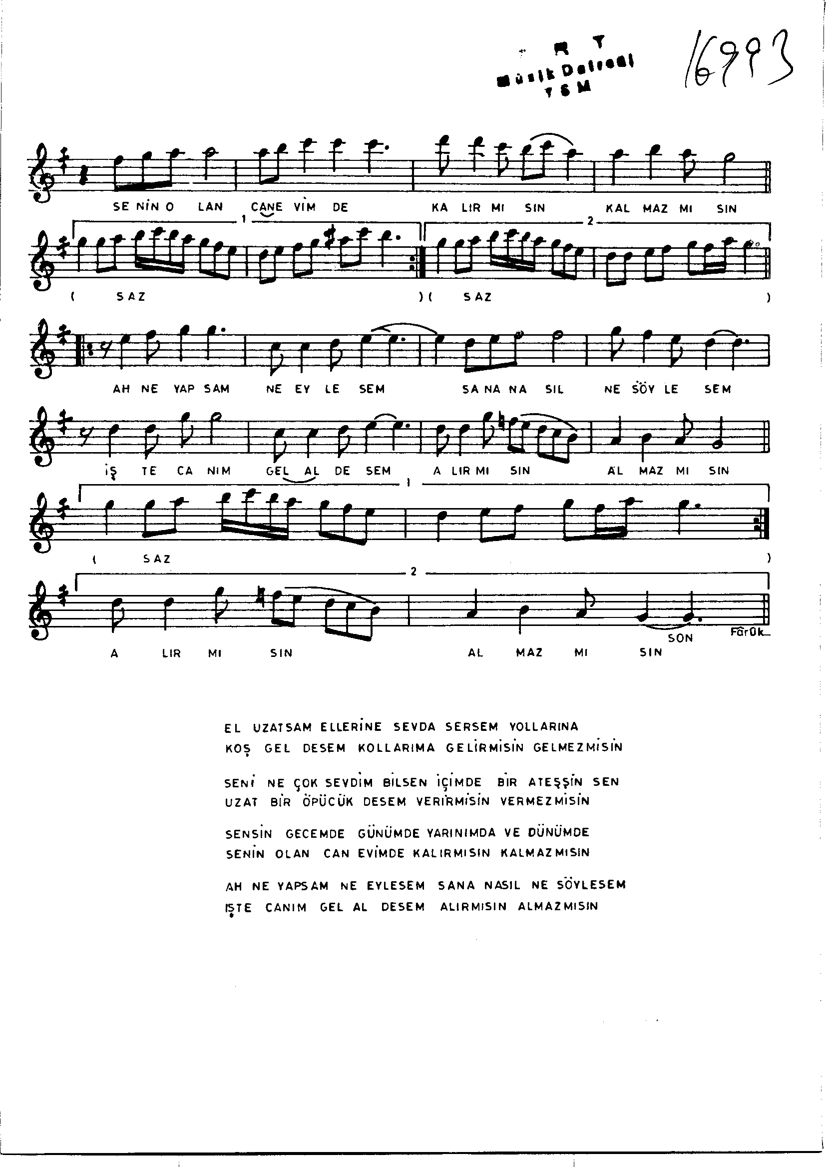Mâhûr - Şarkı - İlgün Soysev - Sayfa 2