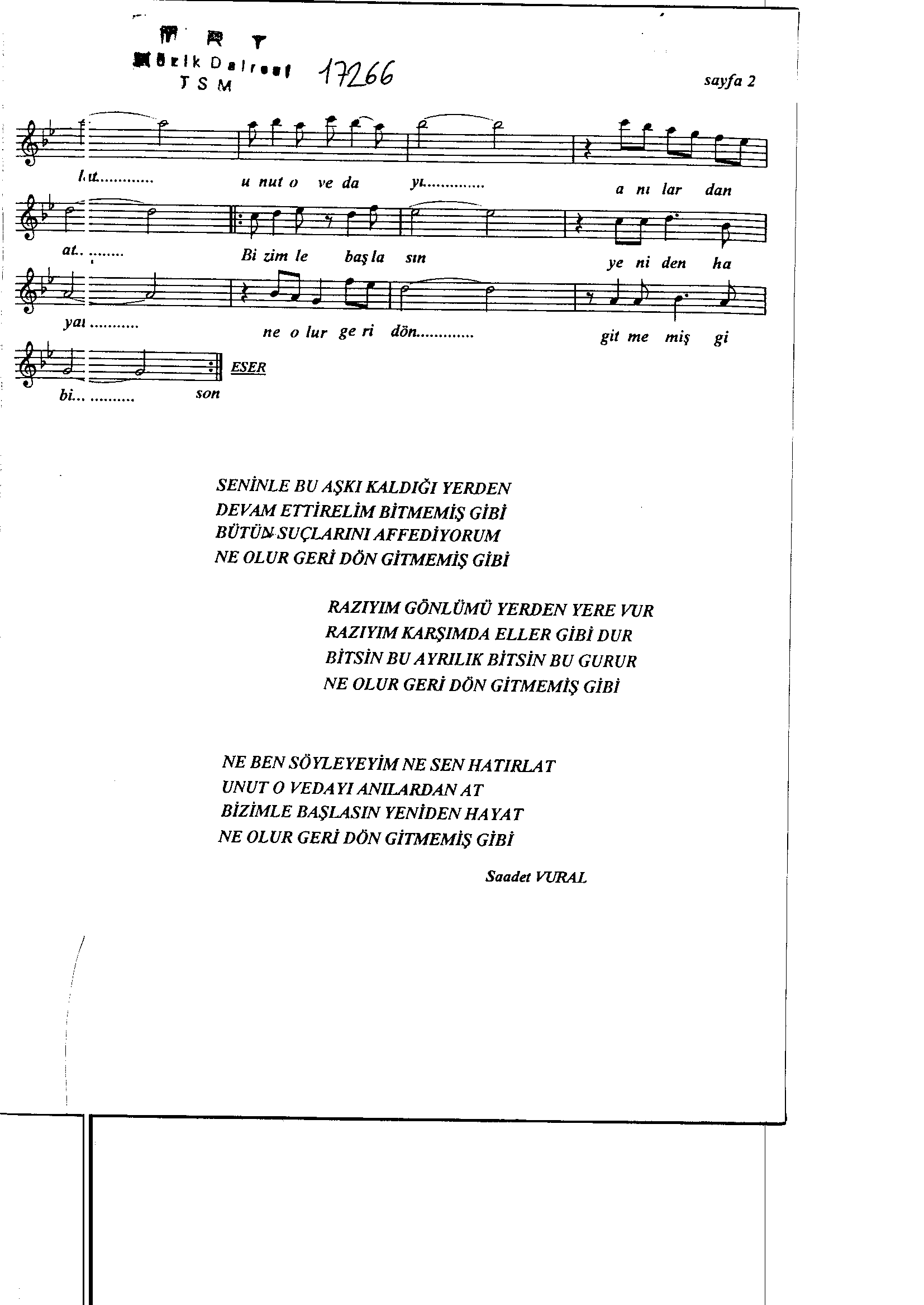 Nihâvend - Şarkı - Dursun Karaca - Sayfa 2