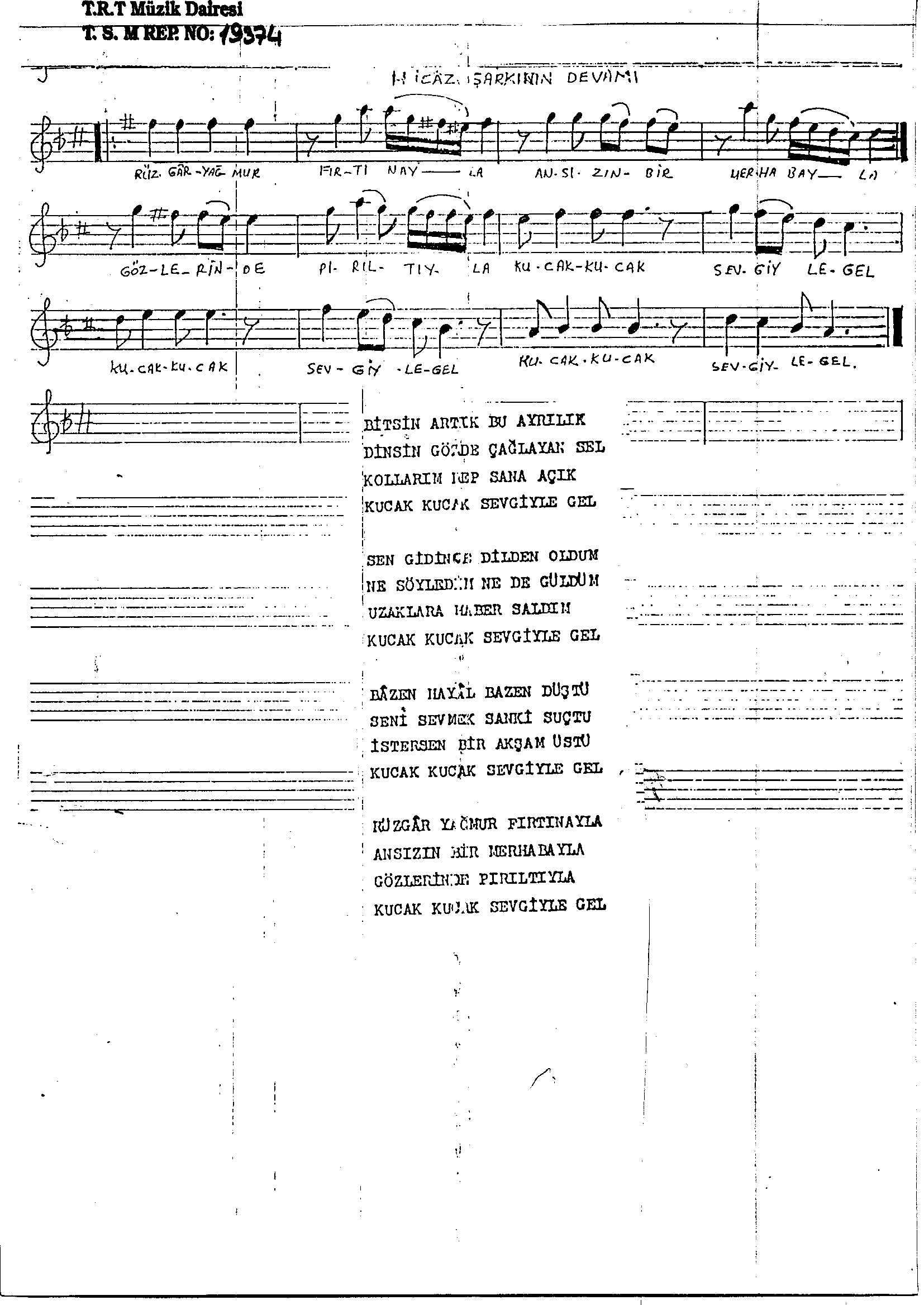 Hicâz - Şarkı - Mete Cevâhir - Sayfa 2