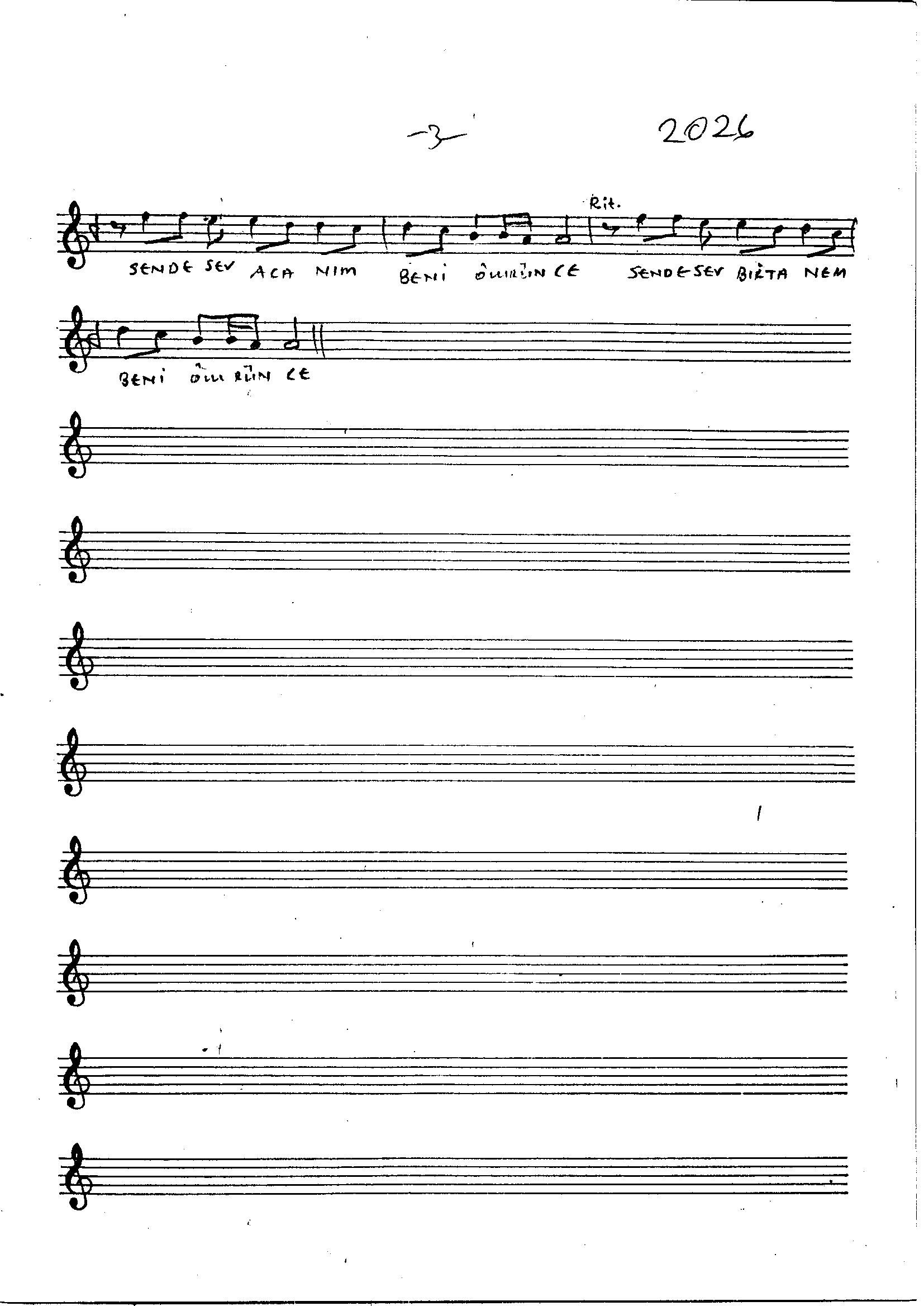Uşşak - Şarkı - Yusuf Nalkesen - Sayfa 3
