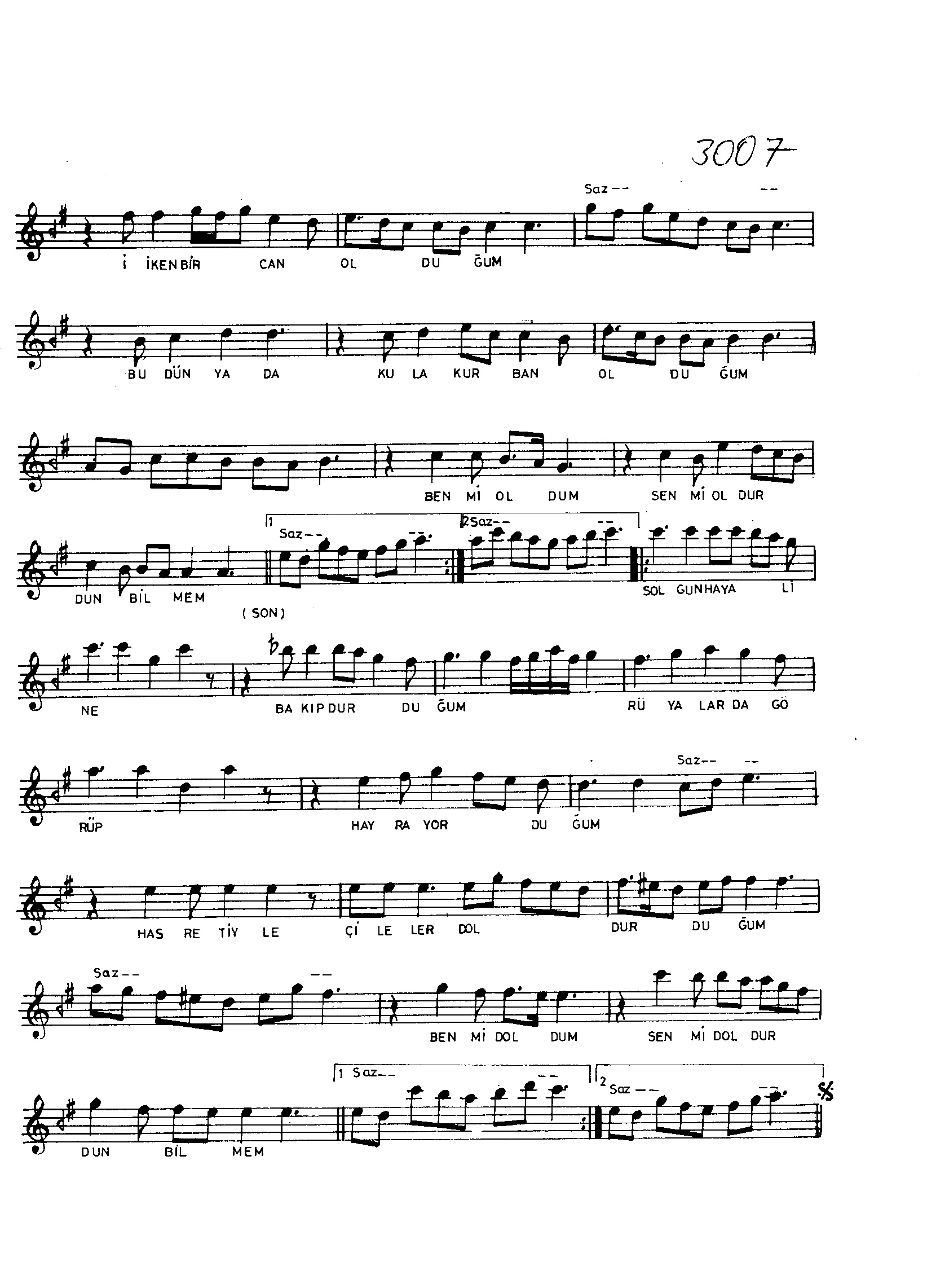 Muhayyer - Şarkı - Fethi Karamahmudoğlu - Sayfa 2
