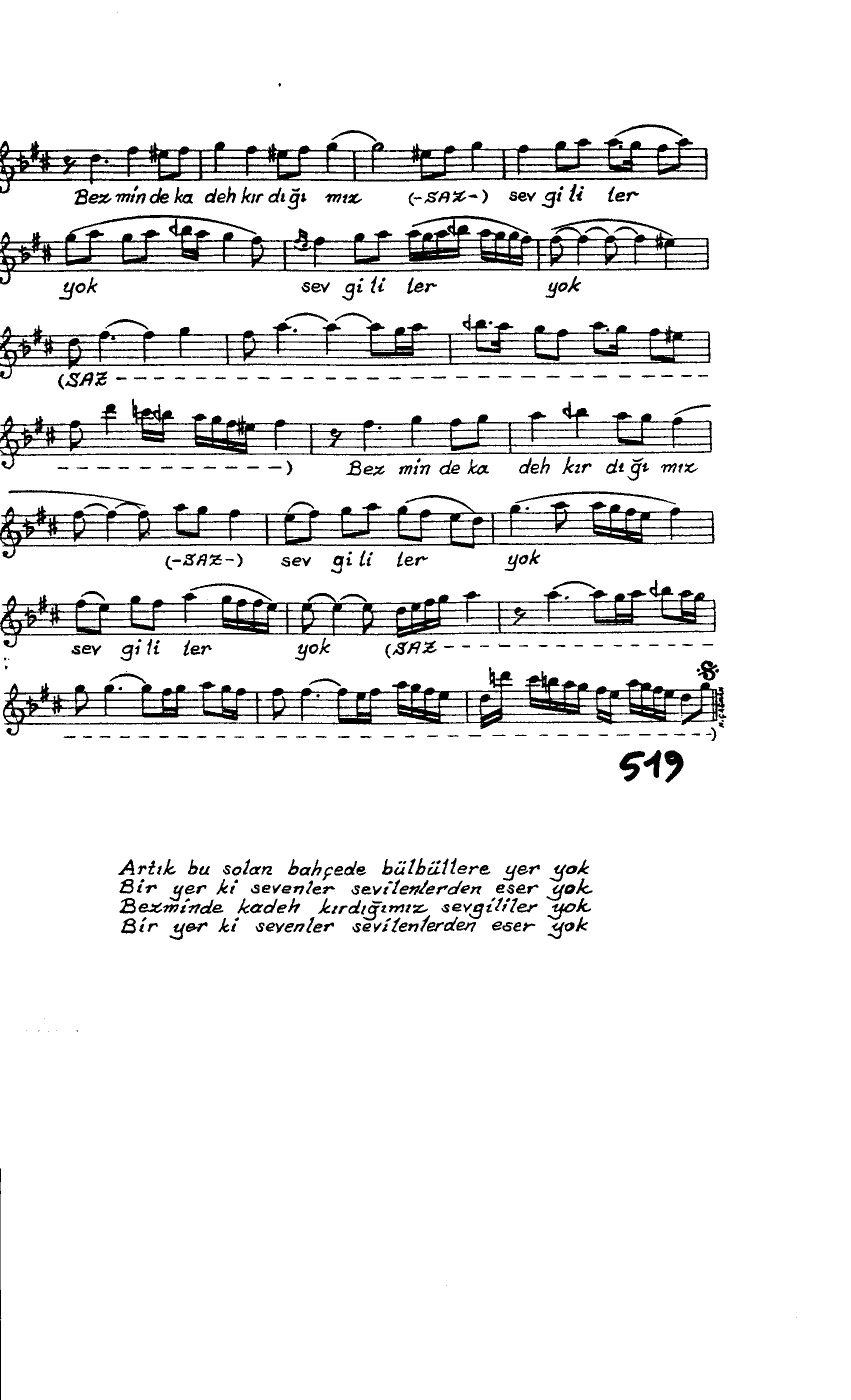 Hicâz - Şarkı - Alâeddin Yavaşça - Sayfa 2