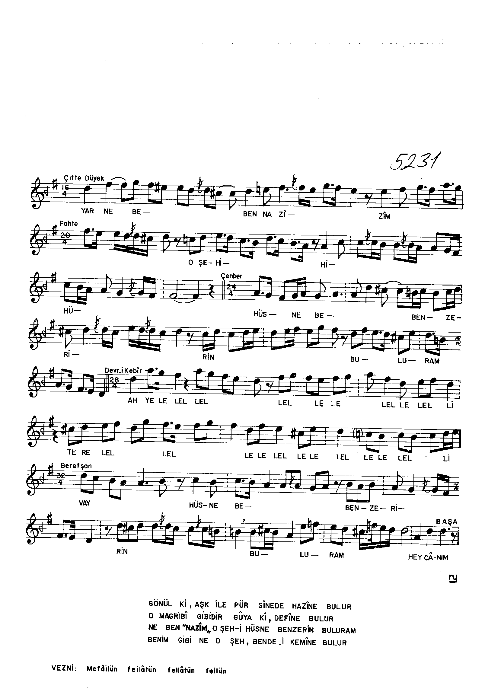 Yegah - Beste - Dellalzâde  - Sayfa 2