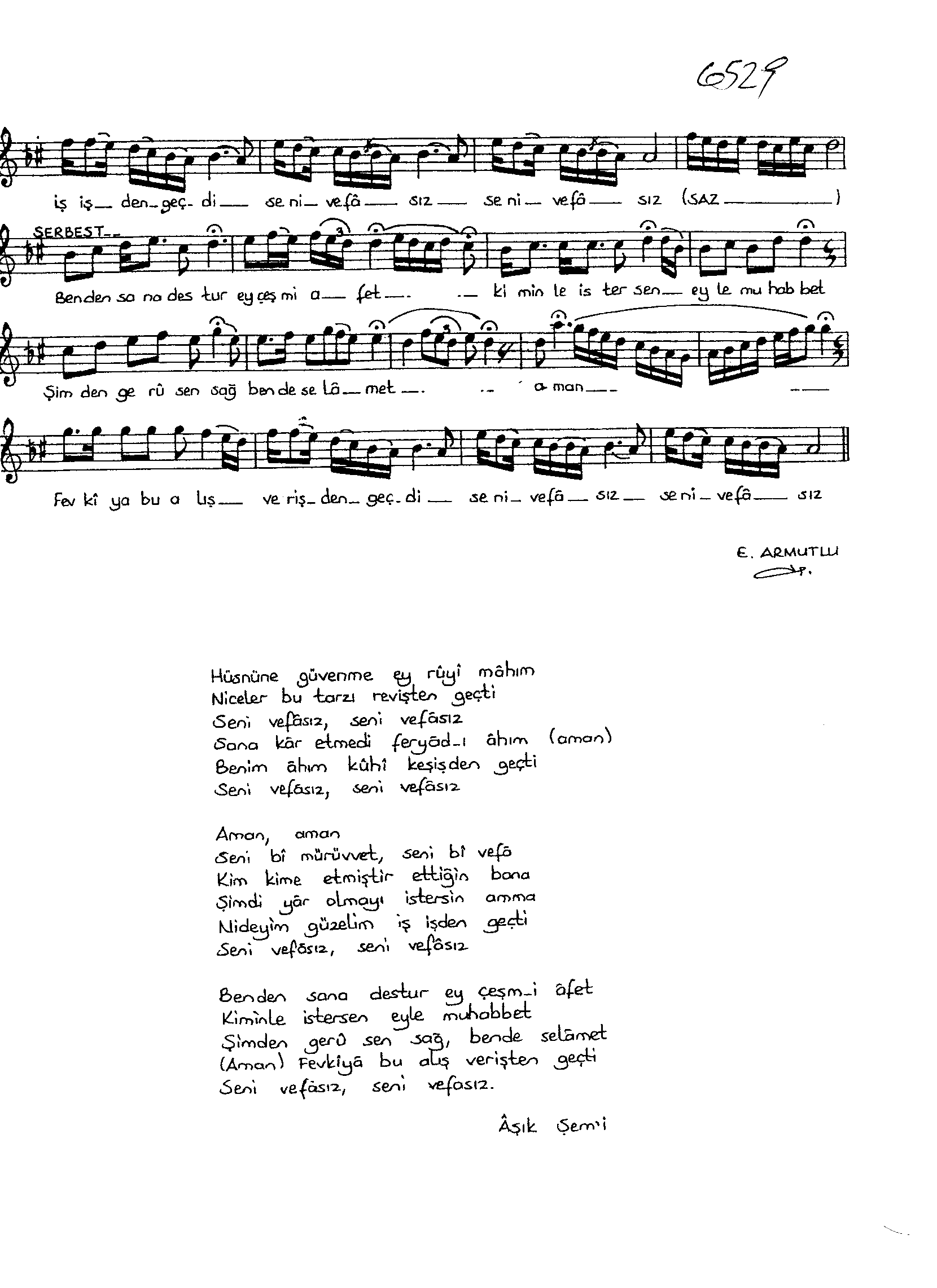 Hicâz - Şarkı - Haydar Telhüner - Sayfa 2