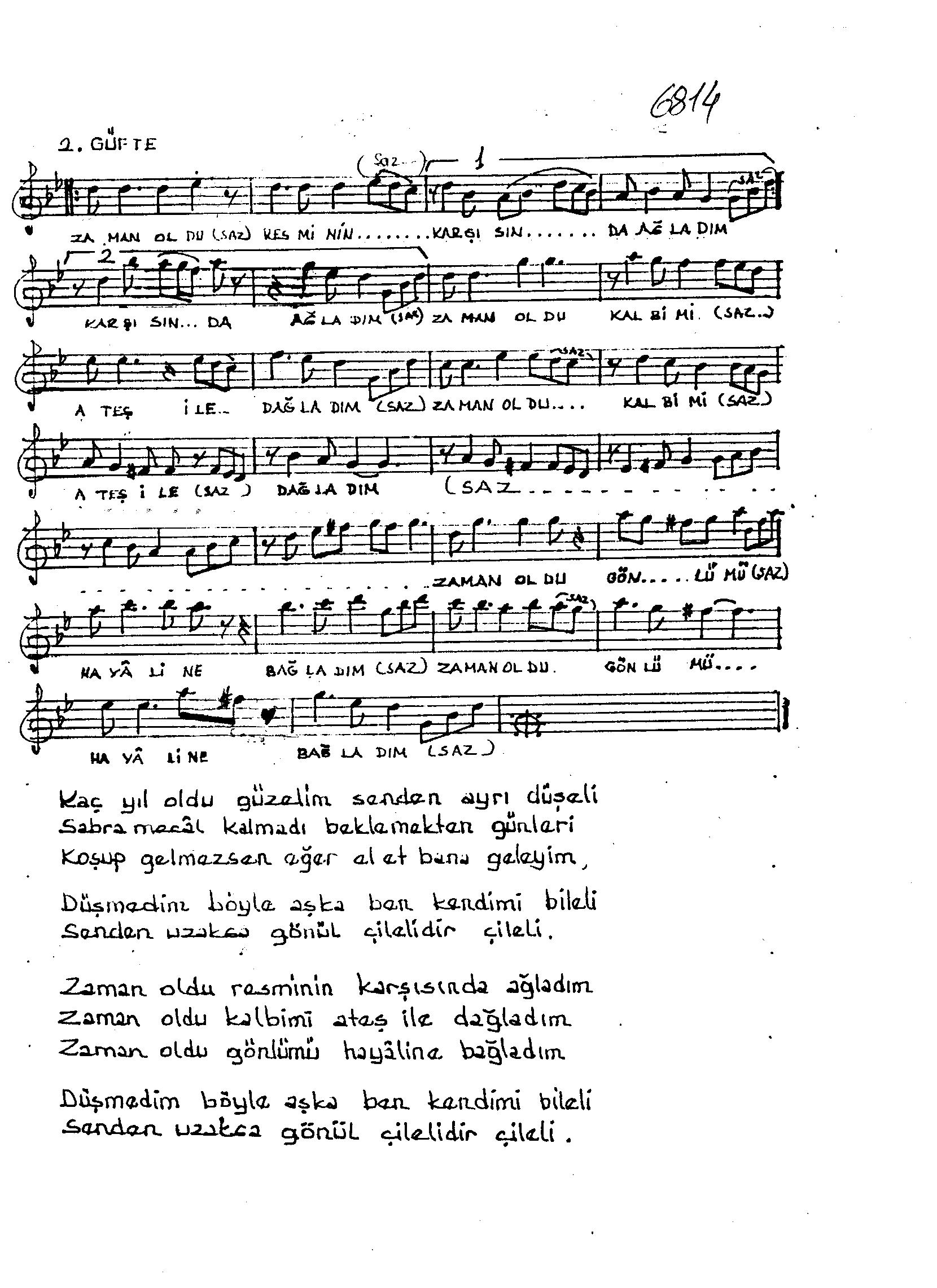Nihâvend - Şarkı - Oktay Tem - Sayfa 2
