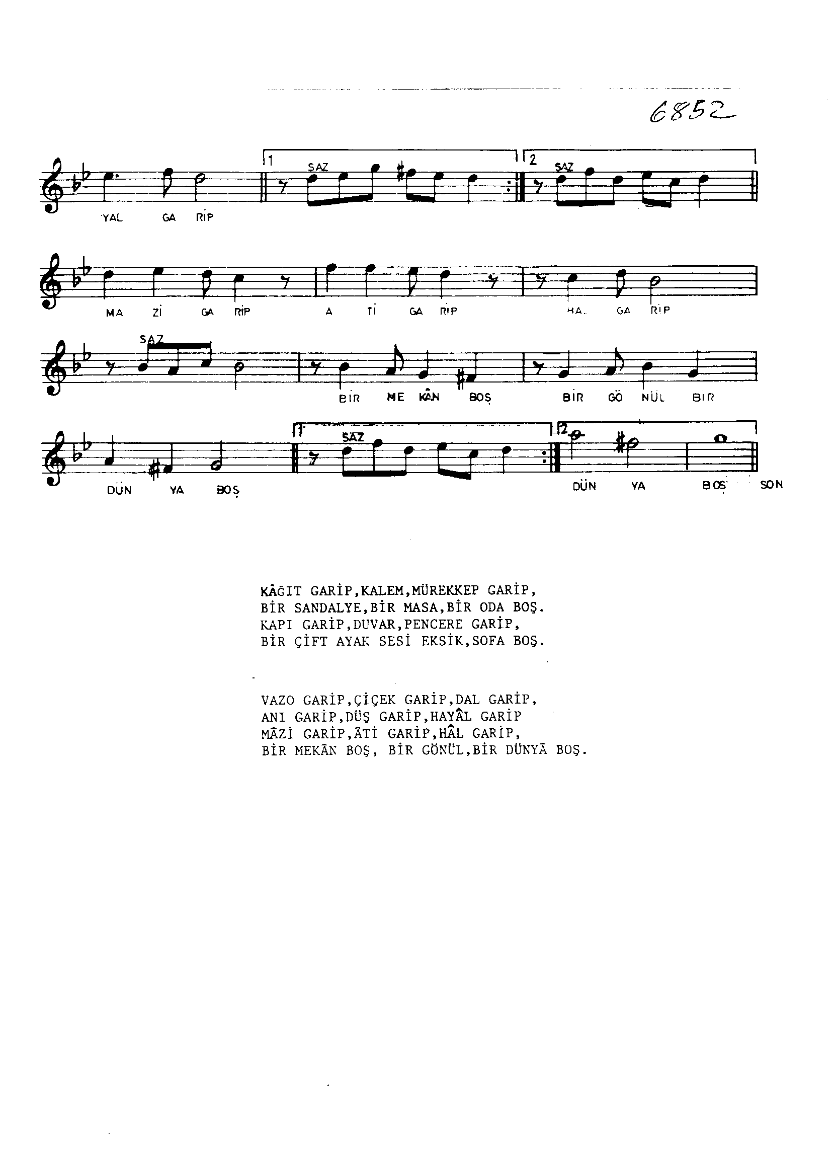 Nihâvend - Şarkı - Fethi Karamahmudoğlu - Sayfa 2
