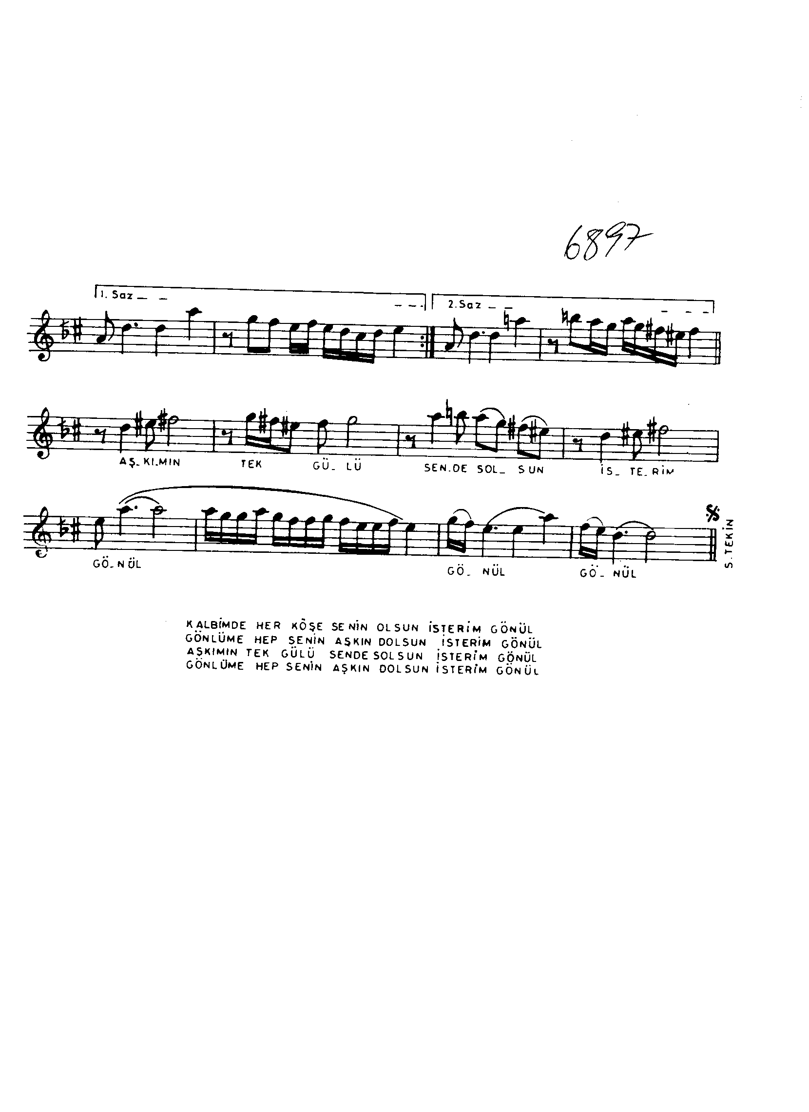 Hicâz - Şarkı - Ünsal Silleli - Sayfa 2