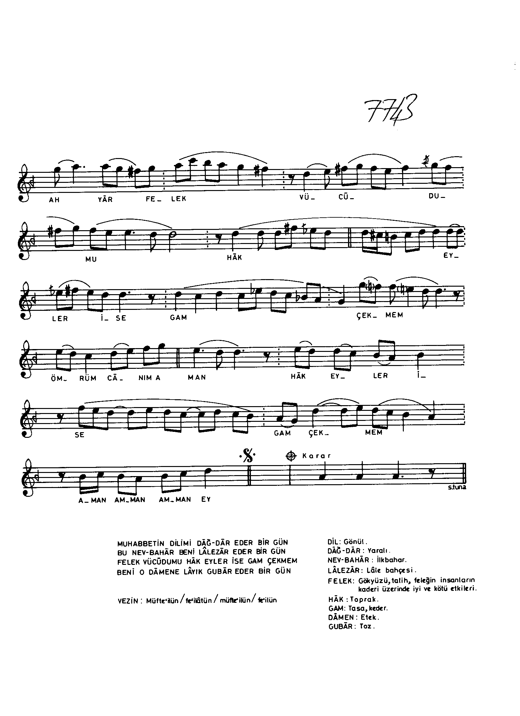 Beyâtî - Beste - Itrî(Buhûrizâde Mustafa Efendi) - Sayfa 2