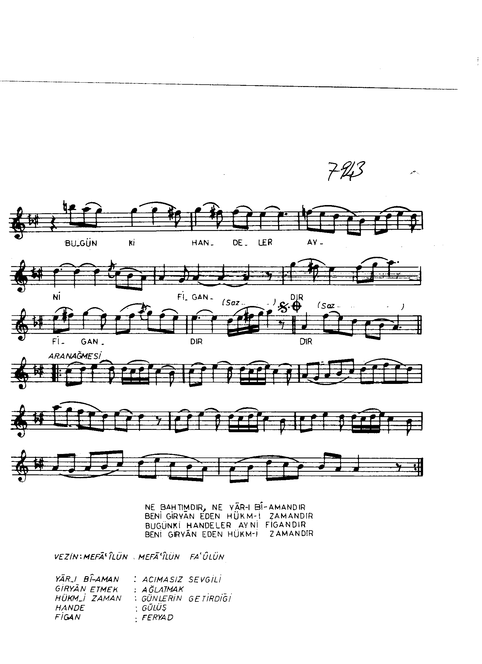 Hicâz - Şarkı - Şemsettin Ziyâ Bey - Sayfa 2
