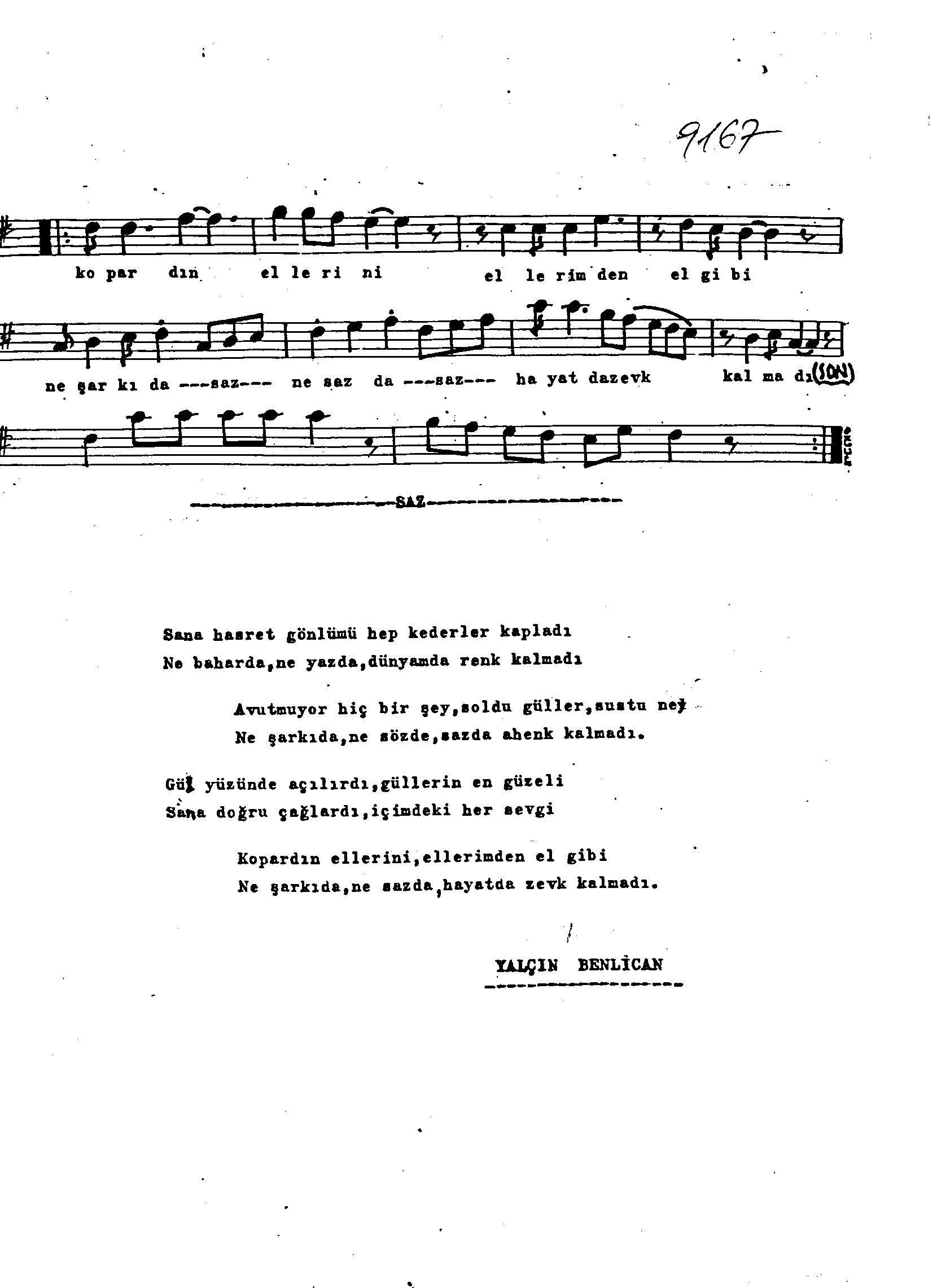 Hicâz - Şarkı - Mahmut Oğul - Sayfa 2