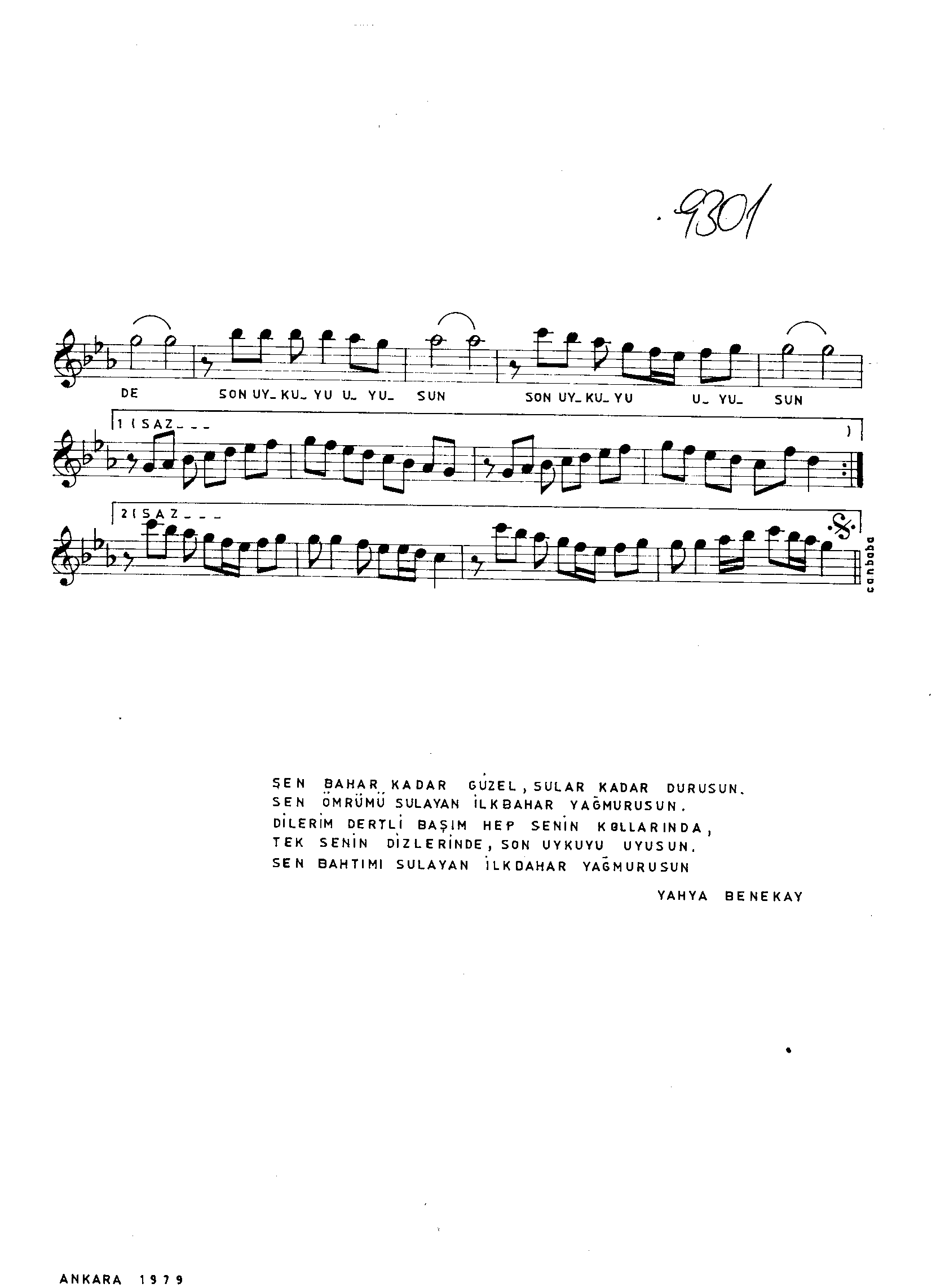 Kürdîlî Hicazkâr - Şarkı - Yusuf Nalkesen - Sayfa 2